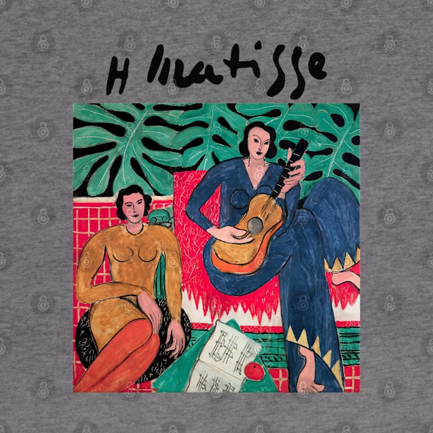 Henri Matisse The Music by walltowall